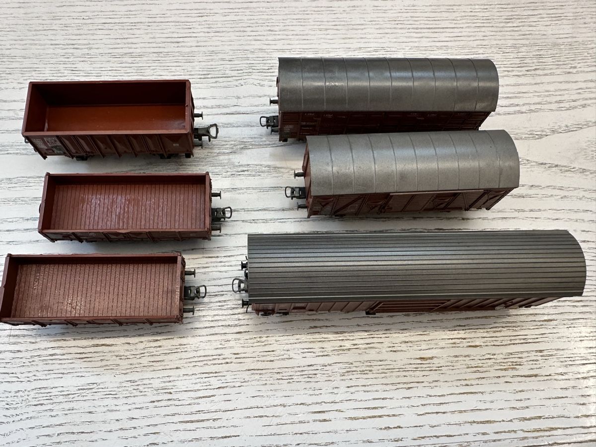 Roco Modellini di ferrovie: Roco 6x DB Güterwagen – Usato da Lupsingen venduto da New-Haven 2