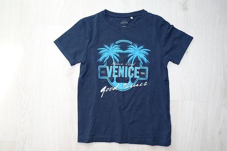 T-shirt Venice dunkelblau Gr.122 /128 Name it