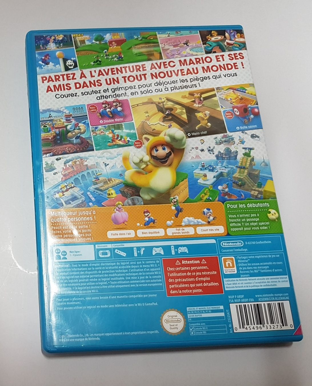 Nintendo Jeux: 🍄Super Mario 3D World mit Mario Welt voller Spass! Wii U – D'occasion à Schüpfheim par Games_Spielkonsolen 3