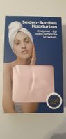 Pink Silk-Bamboo Hair Turban for Natural Beauty Care!