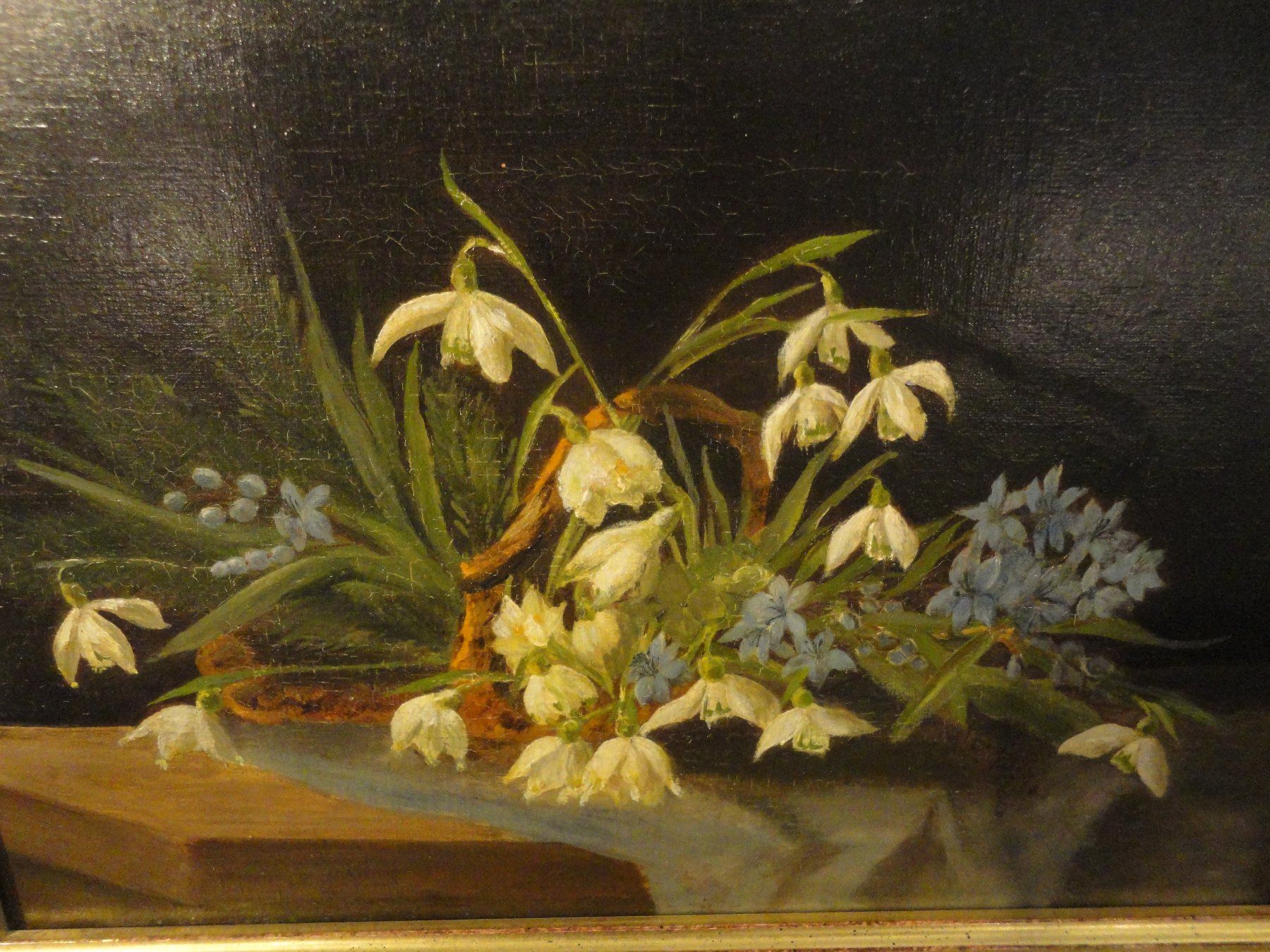 Dipinti: antikes Gemäde Blumenstilleben – Usato da Bischofszell venduto da Joachim-115 1