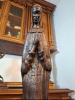 Afrikanische Madonna Holzfigur geschnitzt Heilige