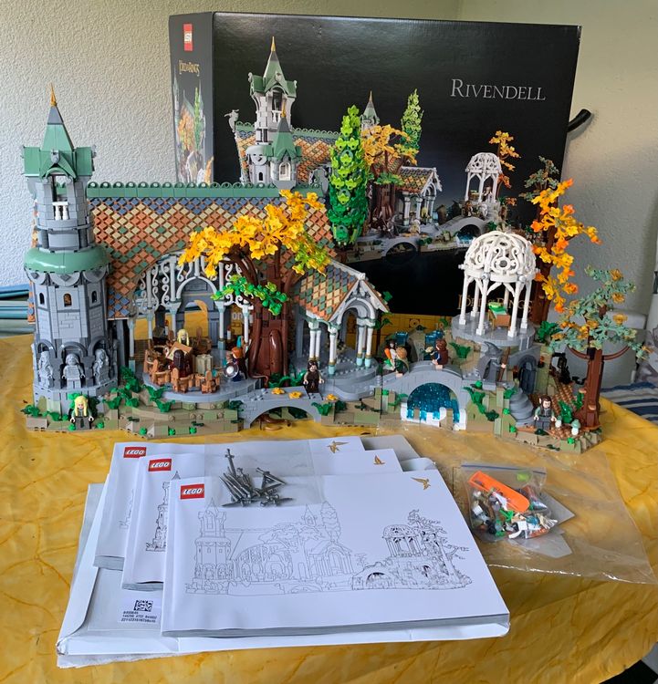 ++ Lego Herr der Ringe 10316 Rivendell - gebraucht + OVP ++ (Gebraucht ...