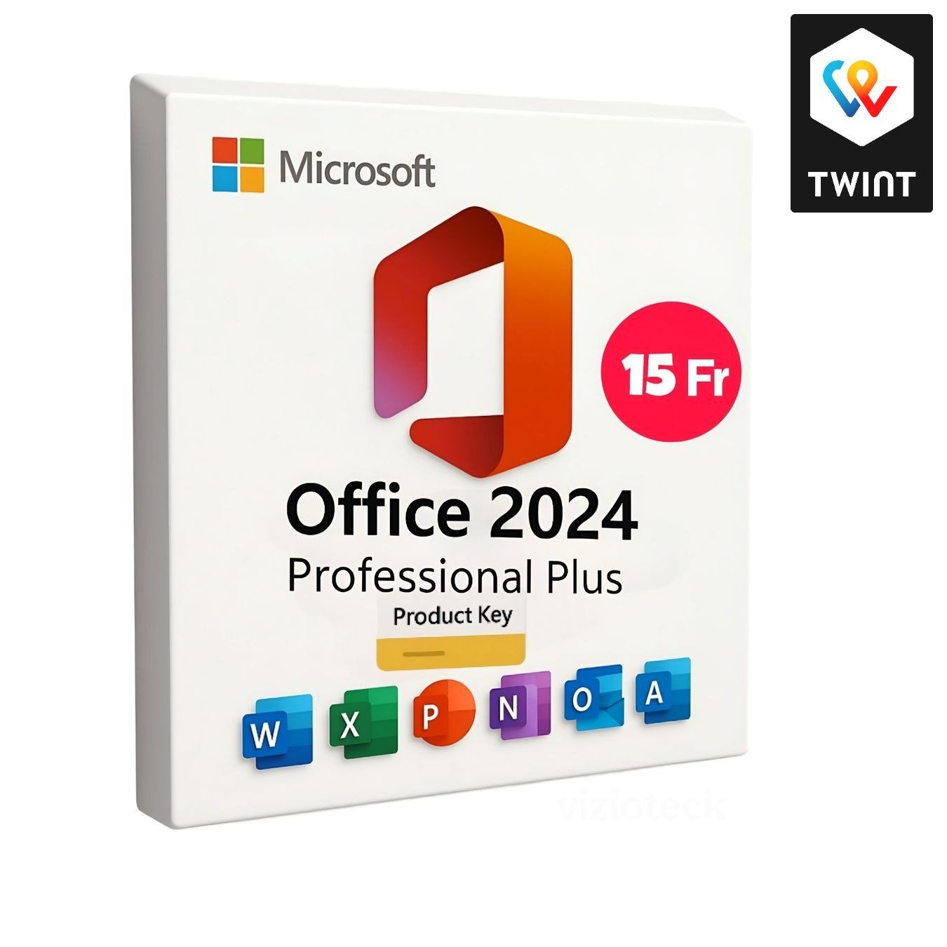 Microsoft Software: Office 2024 Professional Plus 1PC - Garantie fast – Gebraucht aus Saignelégier von onekeystore