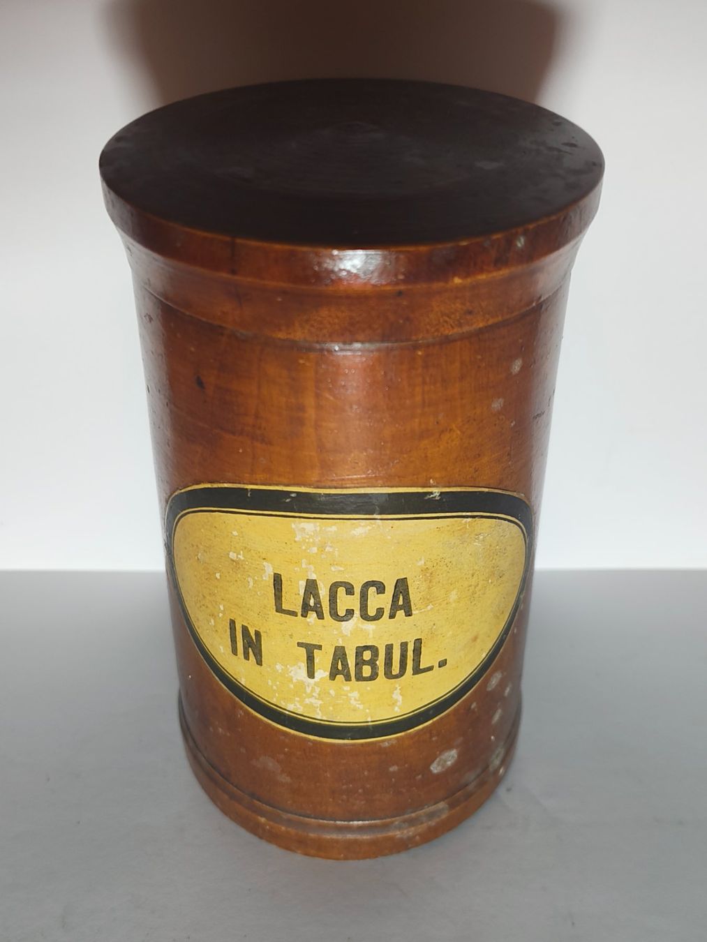Barattoli: Seltene Apotheker Holz Dose Um 1850 17cm – Usato da Monthey venduto da 19_karen_84 3
