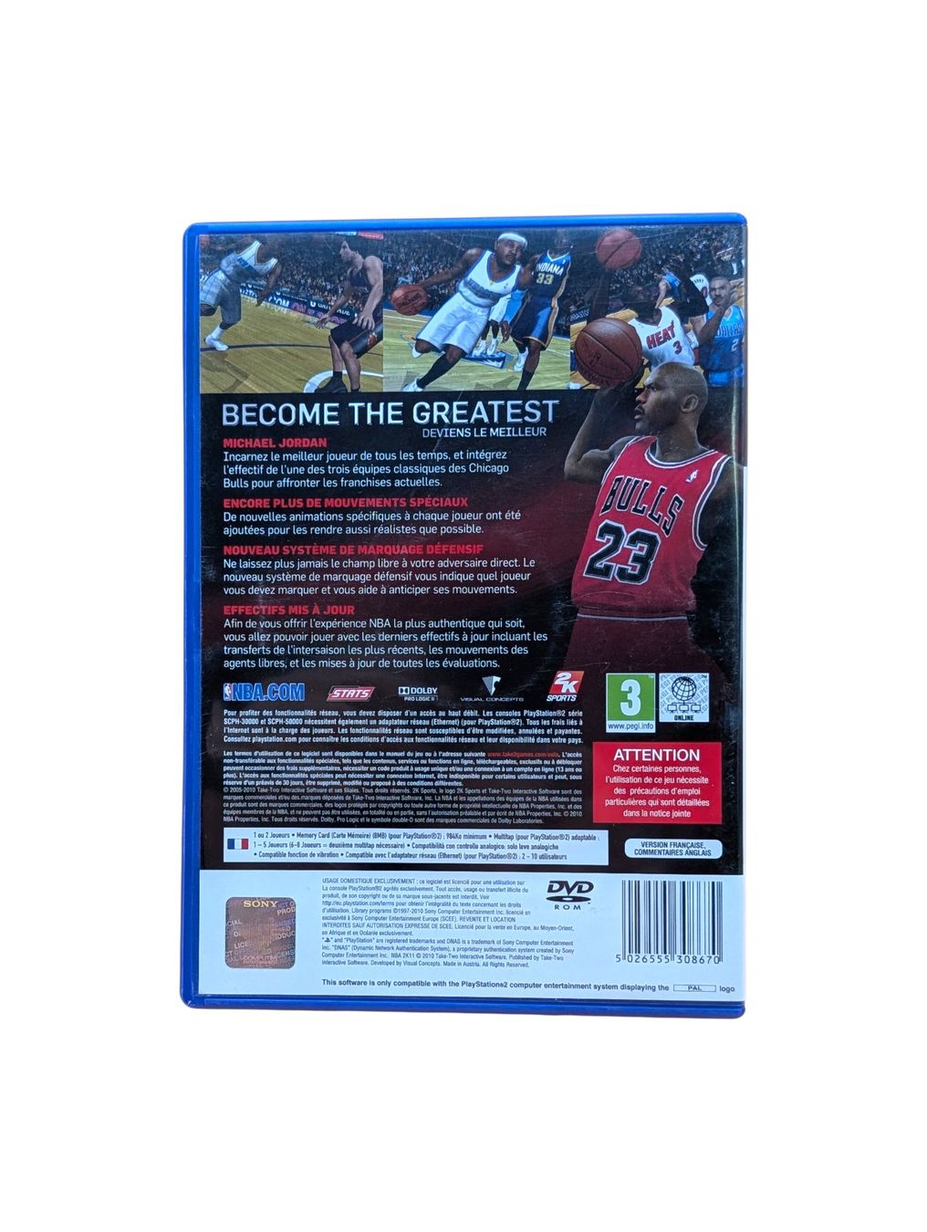 Sony Giochi: NBA 2K 11 PlayStation 2 (PS2) – Usato da Domat/Ems venduto da IsseldorsShop 1
