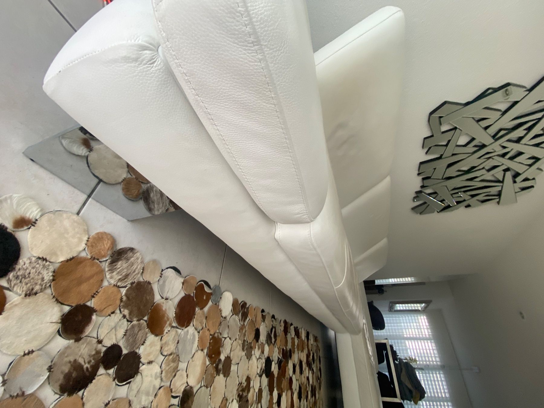 Divani: Crescendo Sofa Leder weiss – Usato da Dietlikon venduto da iliask1 4