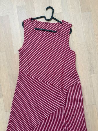 Kleid gestreift 100% Leinen Gr. 38/ 40 Made in Italy