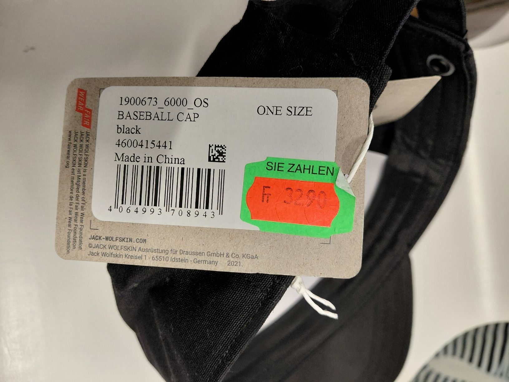 Jack Wolfskin Copricapi, berretti & cappellini: Jack Wolfskin Baseball Cap – Nuovo (secondo la descrizione) da Geuensee venduto da sonnenstunden 1