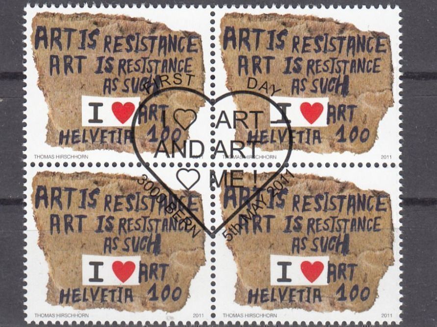 Alle Briefmarken: SBK 1396 im 4er-Block mit ET – Gebraucht aus Bürglen TG von StampGraf
