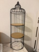 Vogelkäfig Regal Dekoration Metall Holz