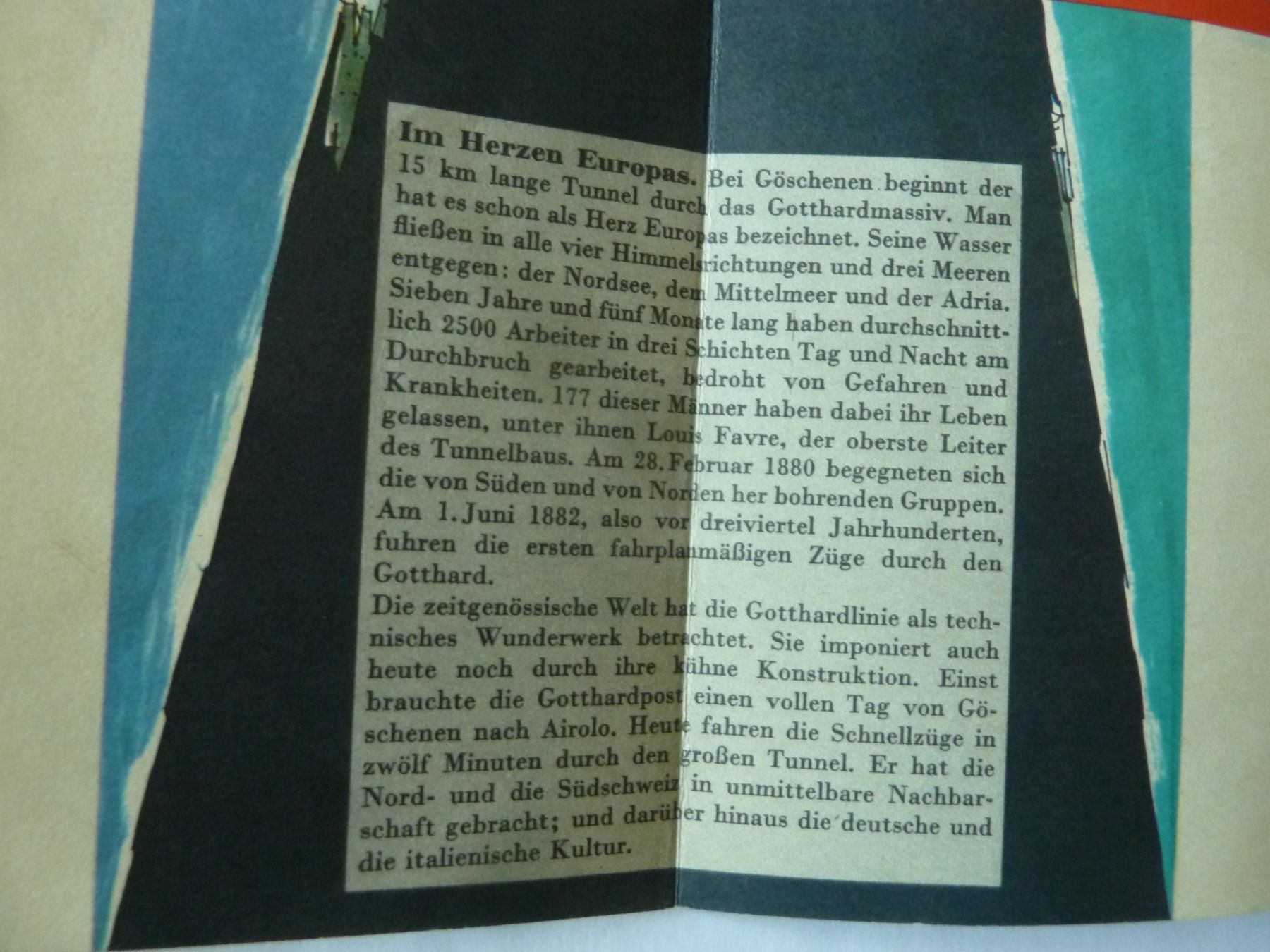 Libri: GOTTHARDBAHNLINIE DER SCHWEIZERISCHEN BUNDESBAHNEN 1957 – Usato da Zürich venduto da Rrehsuah 6