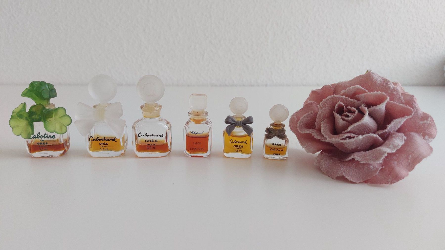 Profumi & Eau de Toilette: Parfum Mini Vintage 6 St ver. Cabochard Gres & Happy Diamond – Usato da Zürich venduto da ChiaraCindyLou