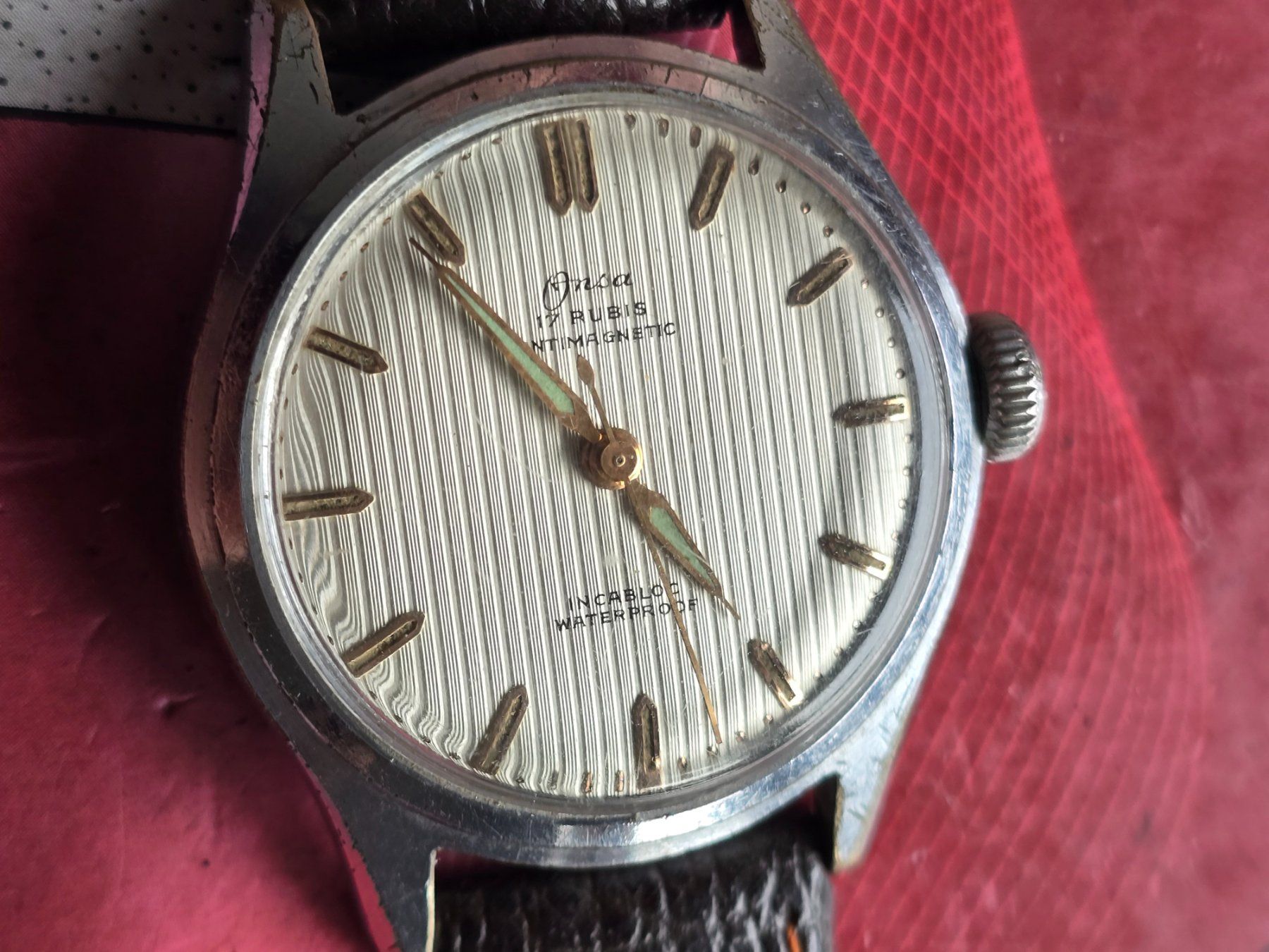 Orologi: 182 Onsa Pyjama 17 Rubis Antimagnetique – Usato da Muri AG venduto da Corredor 2