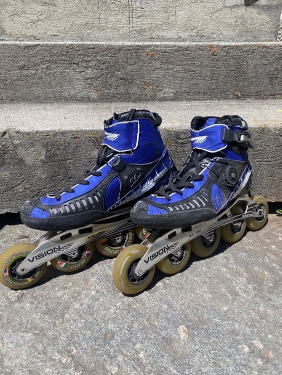 Inline Skates 4 In 1 Verstellbar Rollschuhe Schlittschuhe Für Outdoor Und Indoor - Foto 4