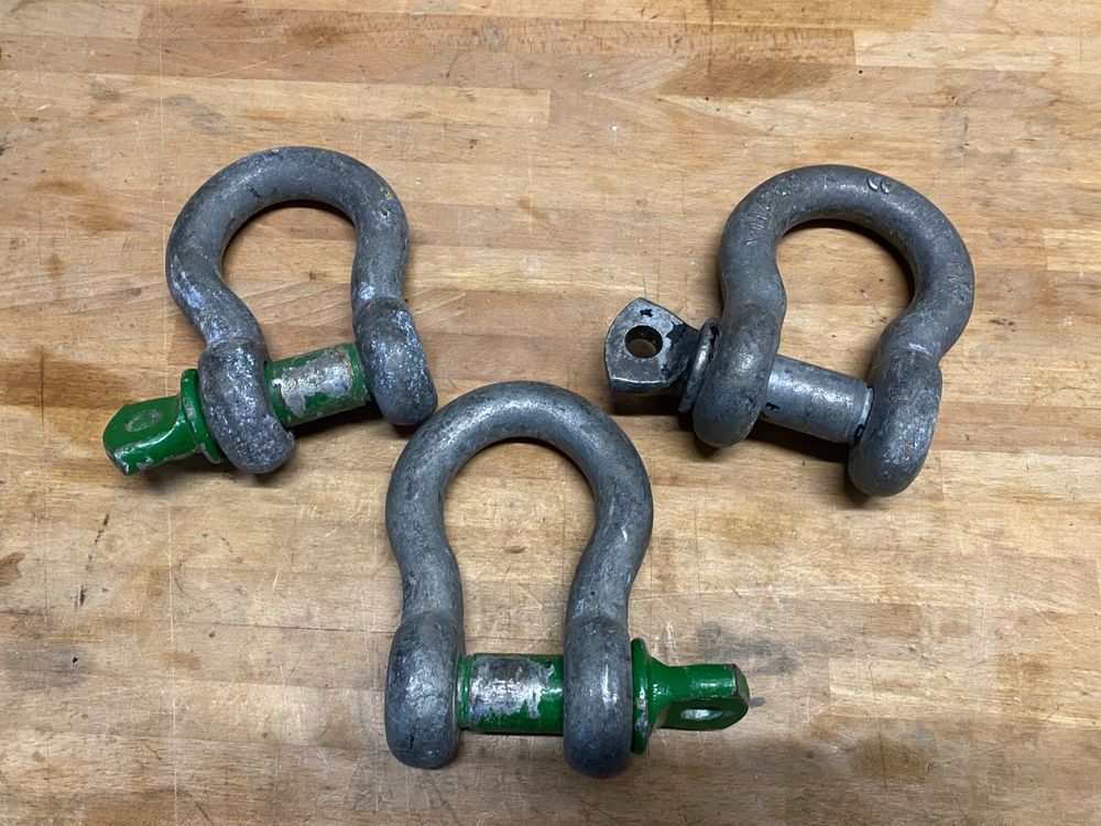 COYOUCO D-Ring Schäkel 32 Tonnen - Offroad Bergungsschäkel Für Fahrzeuge (2er Pack)