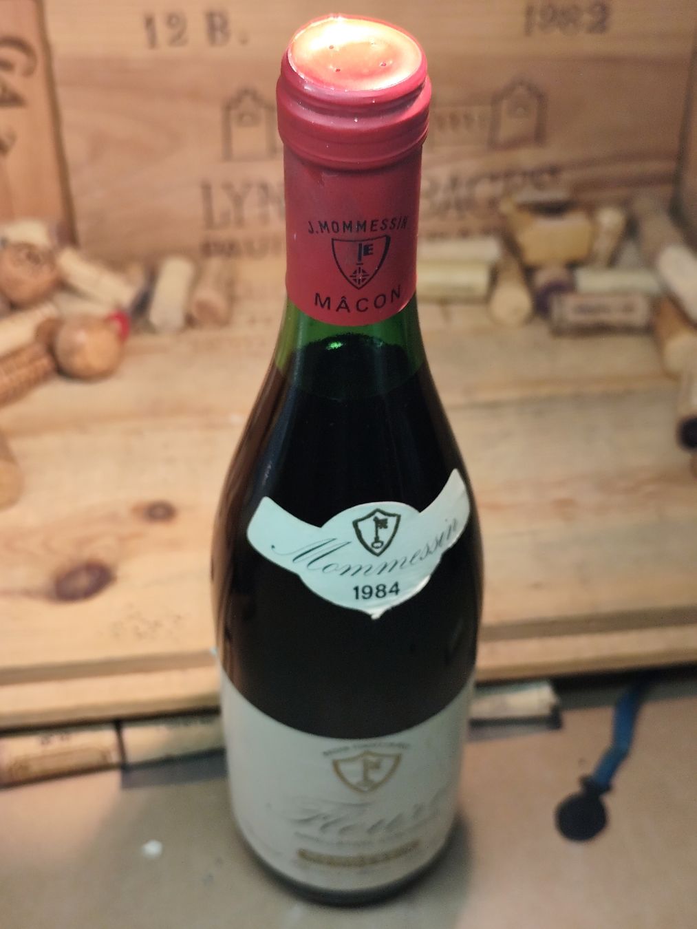 Vino: 1984 Fleurie Mommessin – Nuovo e nell'imballaggio originale da Büsserach venduto da Vintage-vins 3