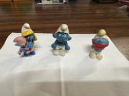 Lot de figurines Schtroumpfs vintage