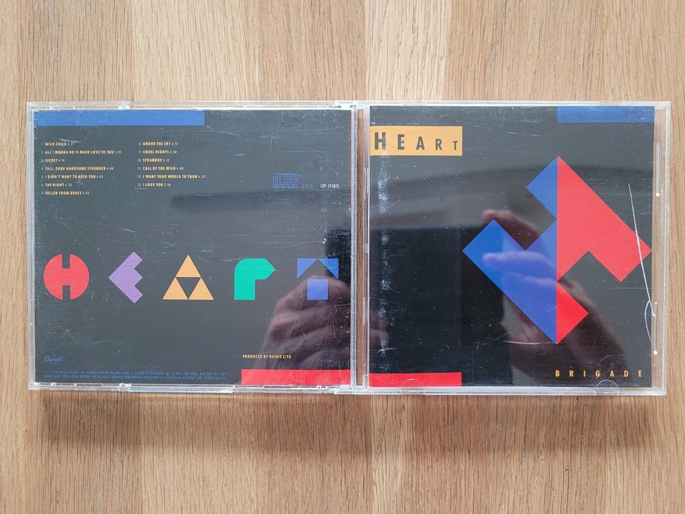 CD Heart - Brigade, 1990 | Kaufen auf Ricardo
