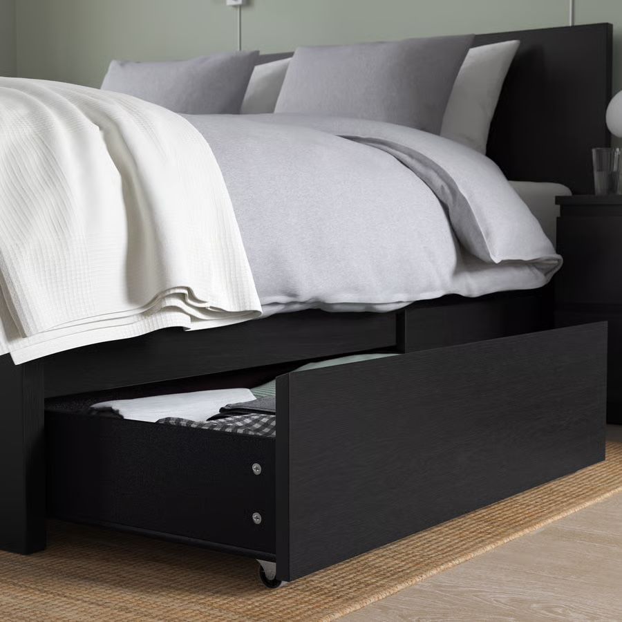 Sonstiges für Haushalt & Wohnen: IKEA Malm Bettkasten schwarz 2er Set Neu – Neu (gemäss Beschreibung) aus Niederwangen BE von len_9tlh 4