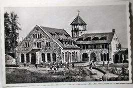 Chexbres, Crêt-Bérard, travaux en cours, datée 1953
