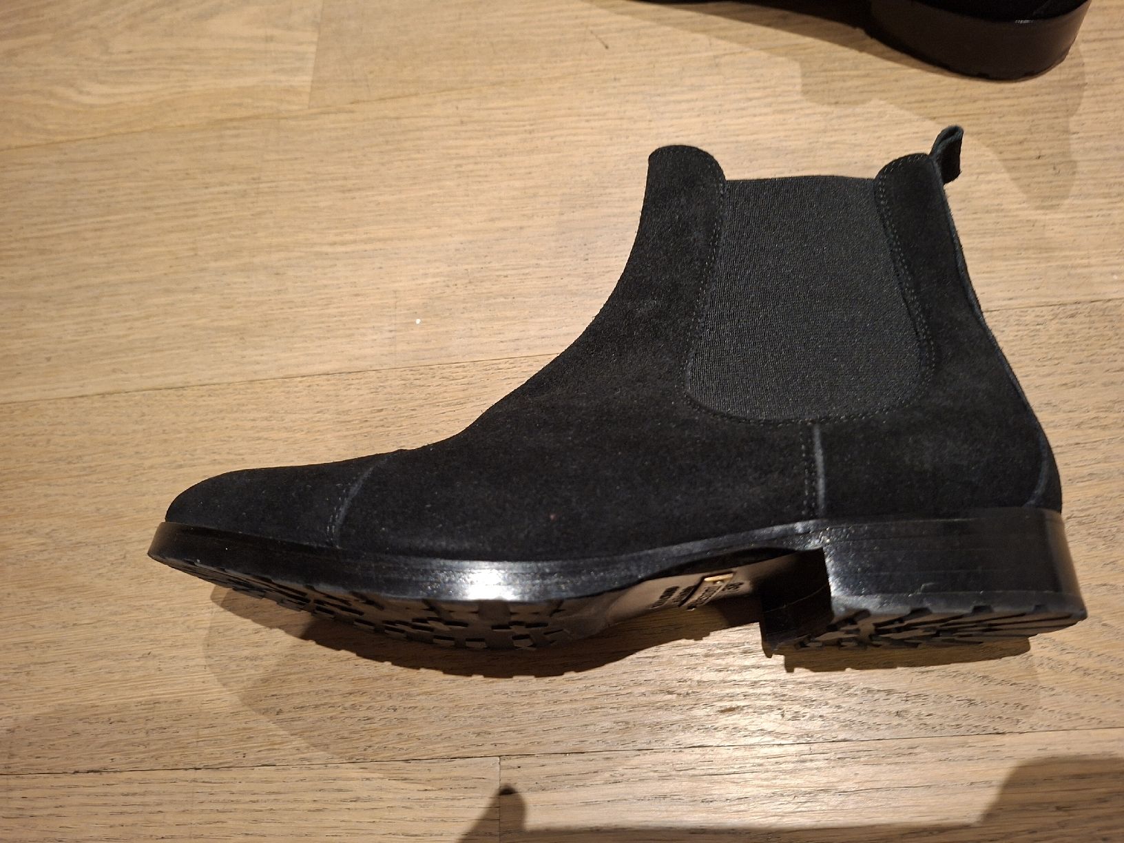 Chaussures femmes: A.Testoni Black Suede Leather Boots - Size 37 – D'occasion à Zürich par oli_p8cc 7