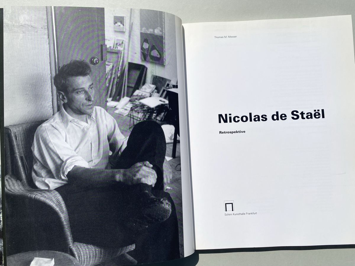 Bücher: Nicolas de Staël Retrospective. Rare Art Book. – Gebraucht aus Zürich von lesgarcons 2