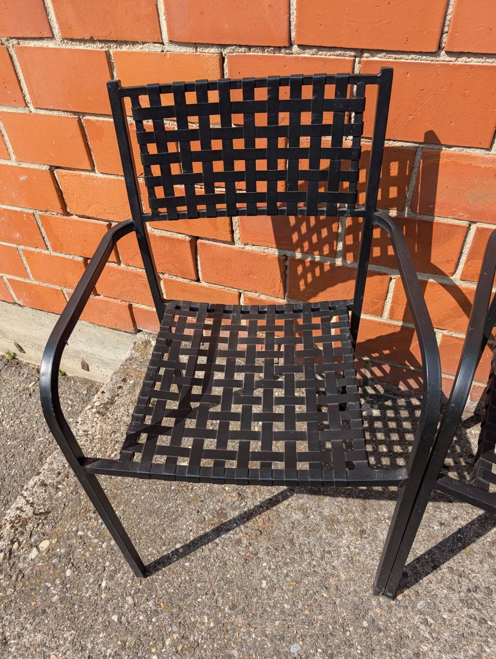 Stühle: 2 Stühle aus Metall – Gebraucht aus Eptingen von Sunny60 1