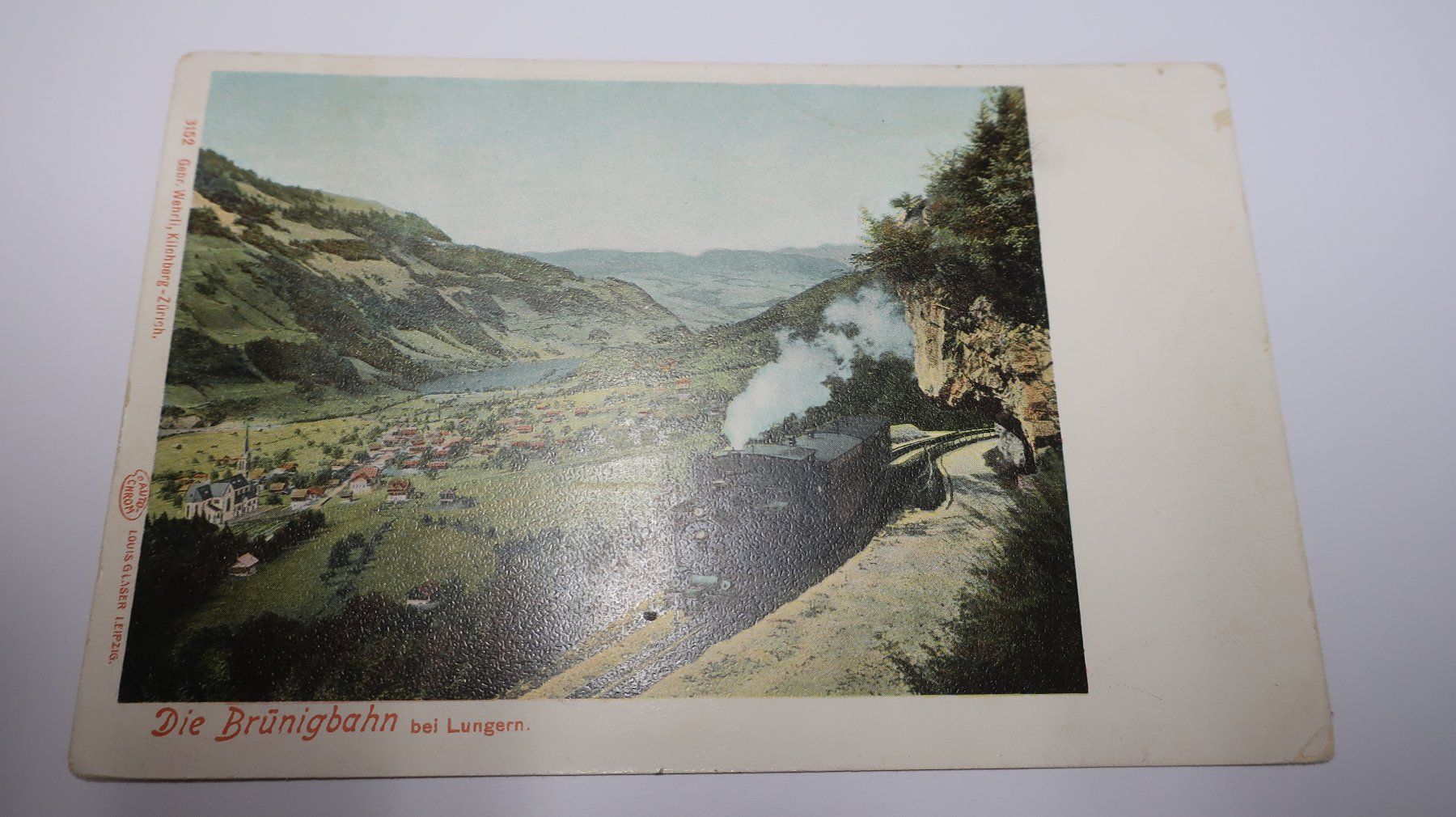 Cartes postales: Die Brünigbahn bei Lungern – D'occasion à Cormoret par Pascalll2001 1