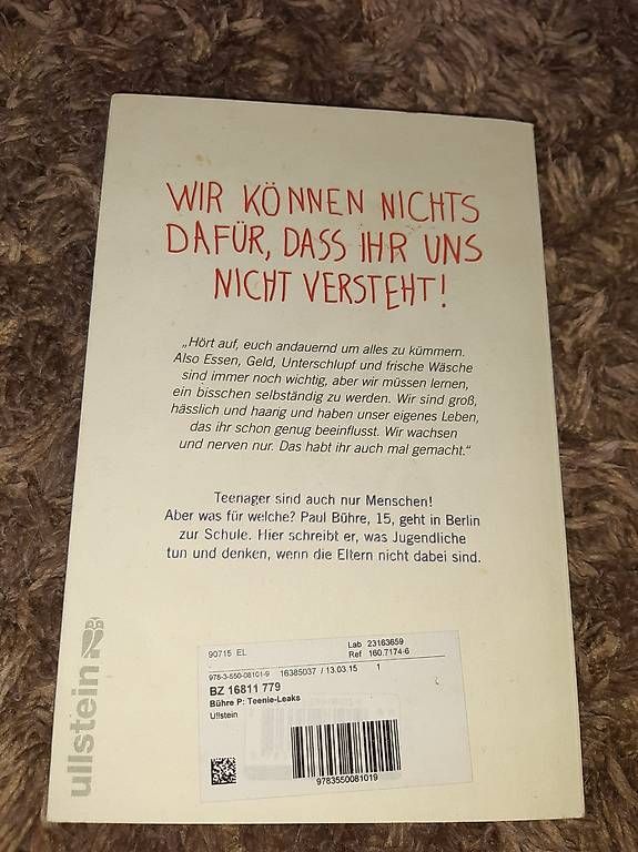 Bücher: Buch Teenie Leaks – Gebraucht aus Muolen von Dodo99