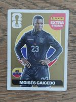 Moisés Caicedo Extra Sticker Gold