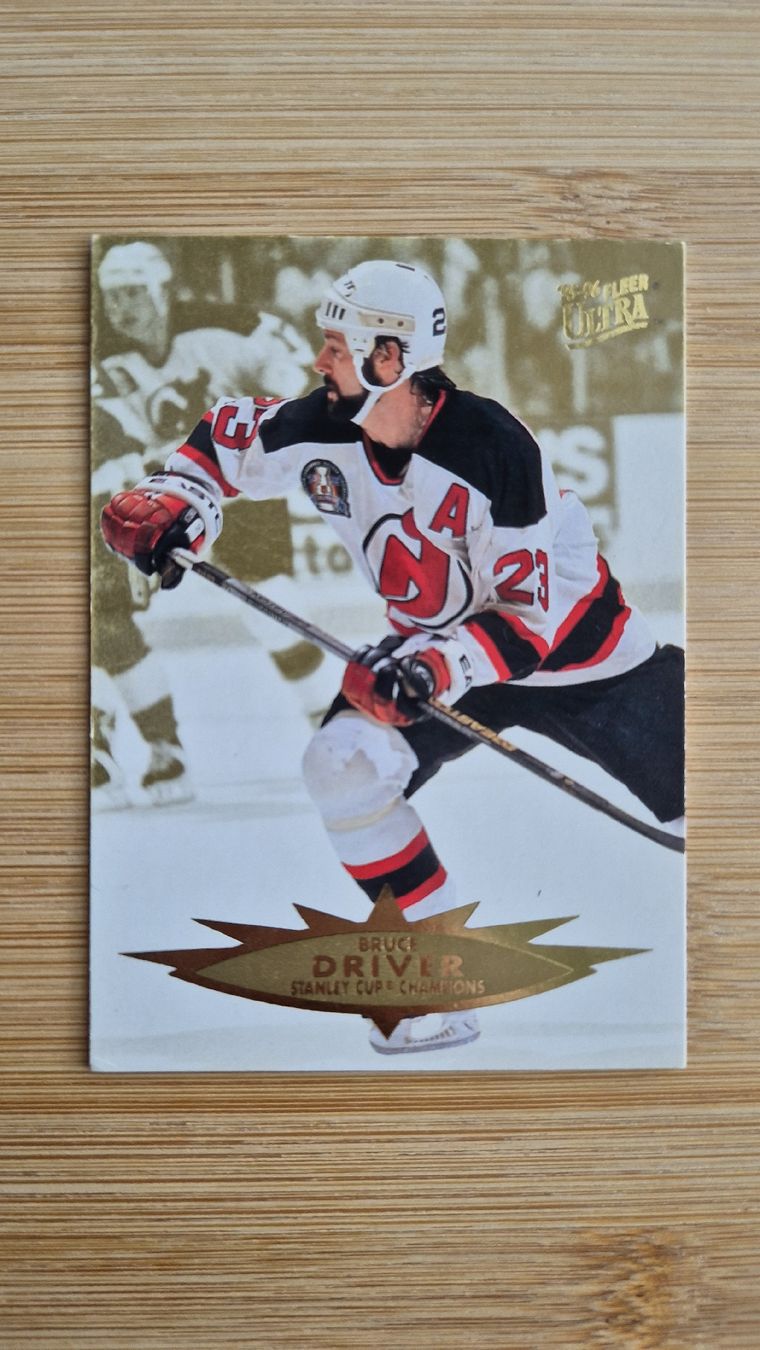 NHL Sammelbilder & Trading cards: NHL New Jersey Devils Bruce Driver – Gebraucht aus Bellach von paedu-1980