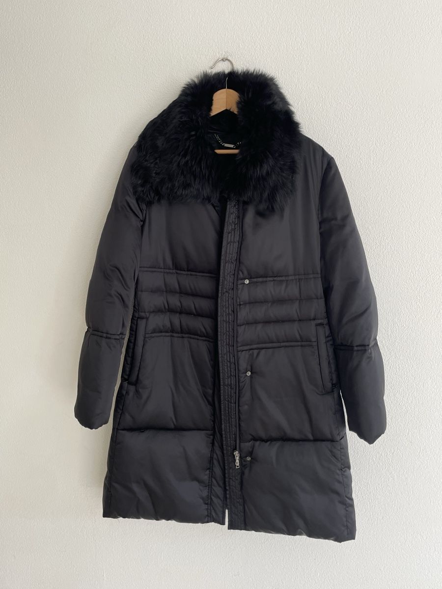 Strenesse Mäntel: Strenesse Down Coat with Fur Collar  Size M – Gebraucht aus Richterswil von Prangins9