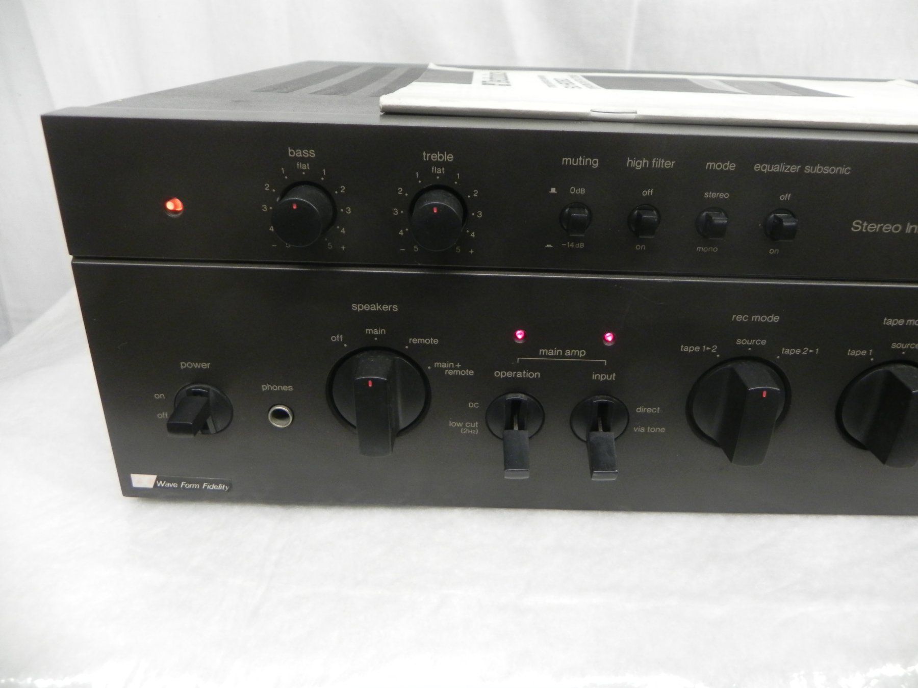 Technics Amplificatori: Technics SU-8080  Verstärker revidiert Total Liquidation – Usato da Basel venduto da Life-Style-Art 1