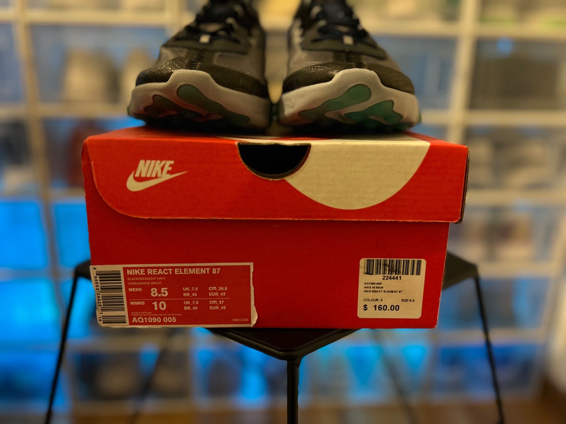 Nike Chaussures hommes: Nike React Element 87 EU 42 – Neuf avec emballage d'origine à Sion par UntilWeRaise 6