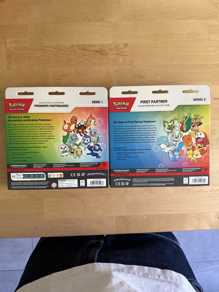 Pokémon Carte collezionabili: Pokemon set First Partner serie 1 e 3 FR/ENG – Nuovo (secondo la descrizione) da Lausanne venduto da mic_xqf6 1