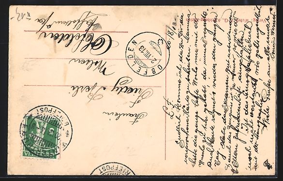 Cartoline postali: Winterthur, Blick in die Museumstrasse – Usato da Berlin venduto da bartko-reher 1