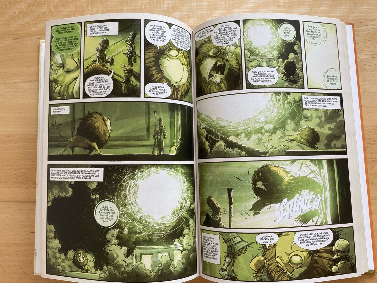 Comics: Der Zauberer von Oz Marvel Comic Panini Hardcover Buch – Gebraucht aus Schwarzenburg von Michellu 6