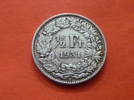 1/2 Fr.  1931