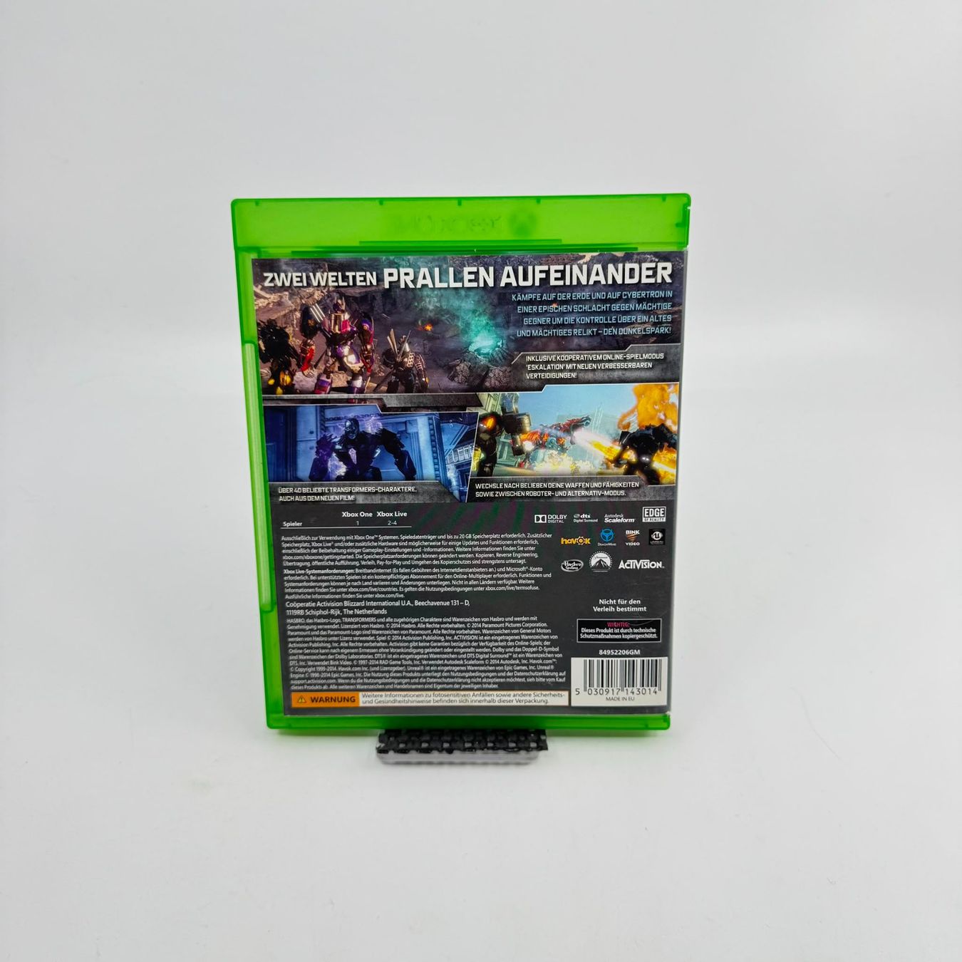 Jeux: Transformers The Dark Spark (XBOX ONE) – D'occasion à Herisau par Seyashop_2 2