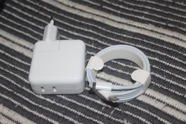 2x USB C Netzteil  Duo 35W iPhone +1meter lightning kabel