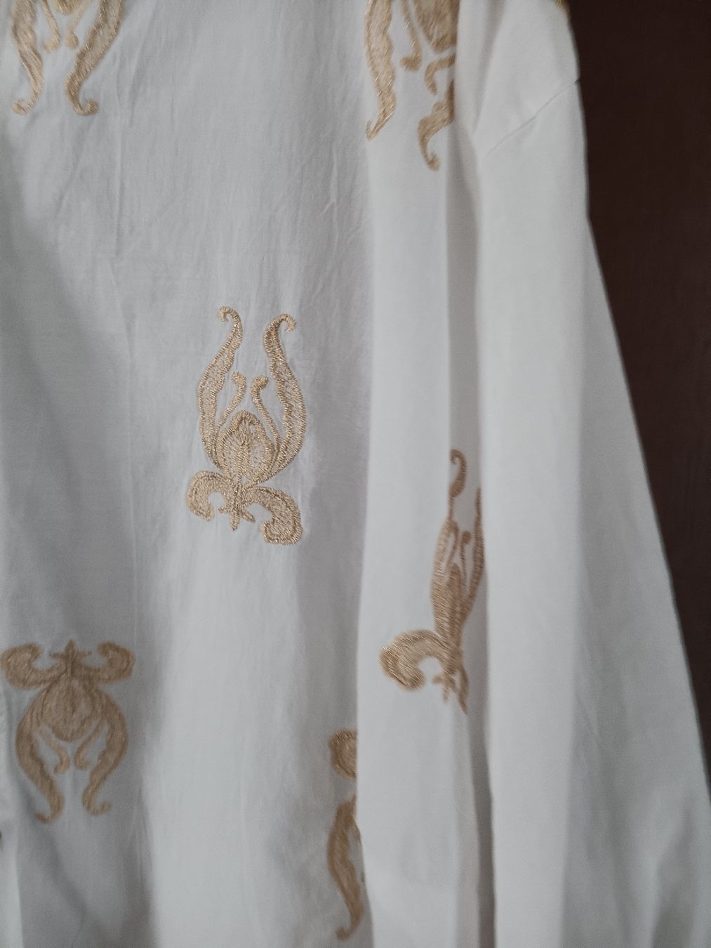 Camicette: wunderschöne baumwolle bluse mit stickerei  – Usato da Stansstad venduto da leoni66 2