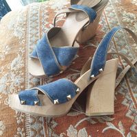 Sonia Rykiel Holzsandale Gr. 38