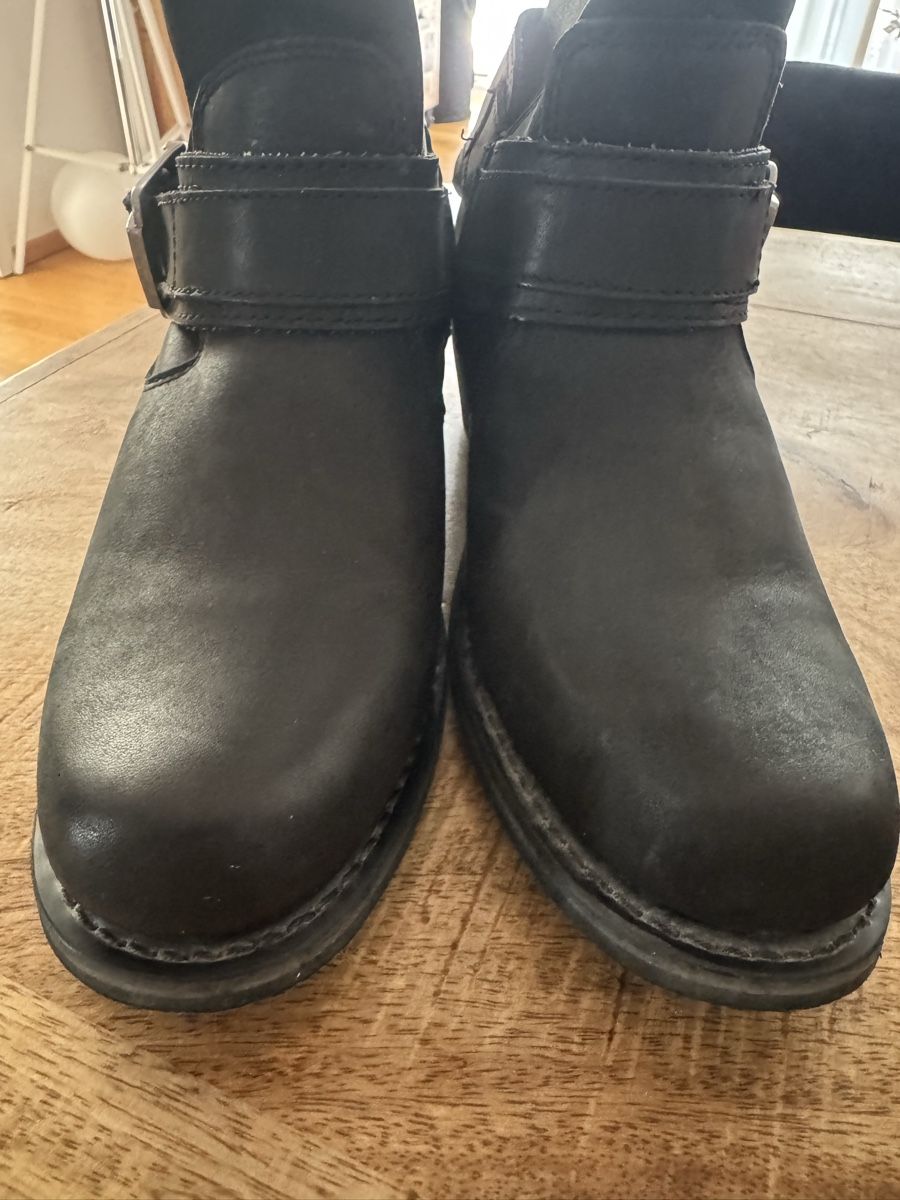 Harley-Davidson Scarpe da donna: Harley Davidson Lederstiefel Gr.40 – Nuovo (secondo la descrizione) da Brunnen venduto da Skyline89 6