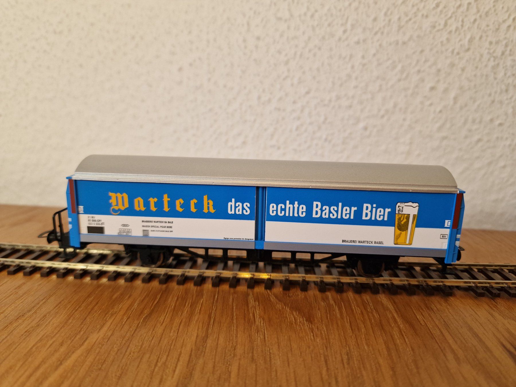Fleischmann Modellini di ferrovie: SBB Warteck Güterwagen H0 – Usato da Matten b. Interlaken venduto da lor_hr9w