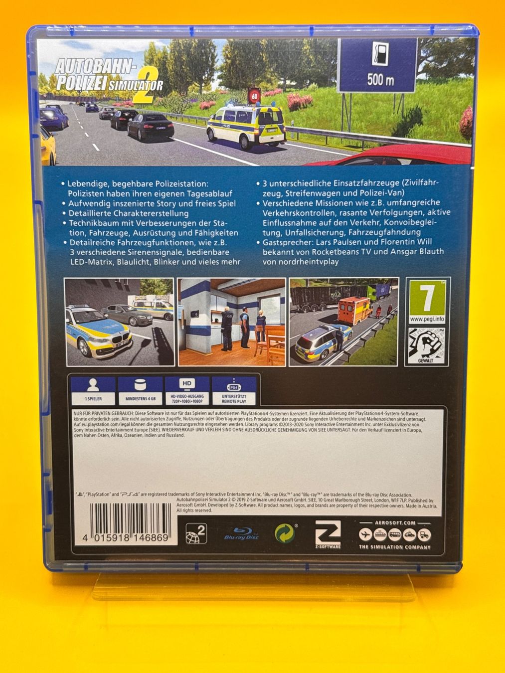 Sony Giochi: Autobahn Polizei Simulator 2 - PS4 – Usato da Oberwil b. Zug venduto da silver2024 1