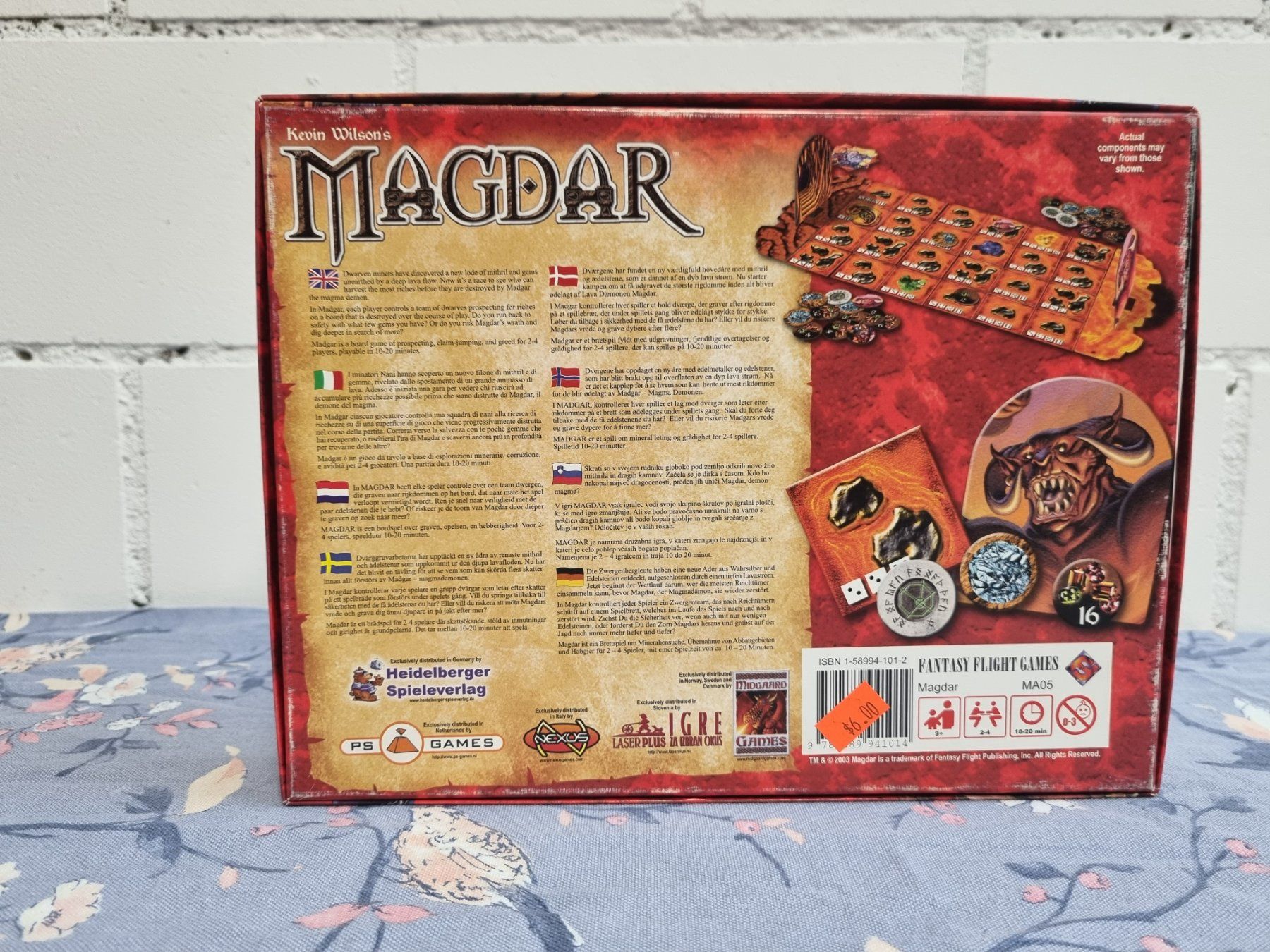 Giochi: Madgar Brettspiel – Usato da Sennhof venduto da Eveyune 1