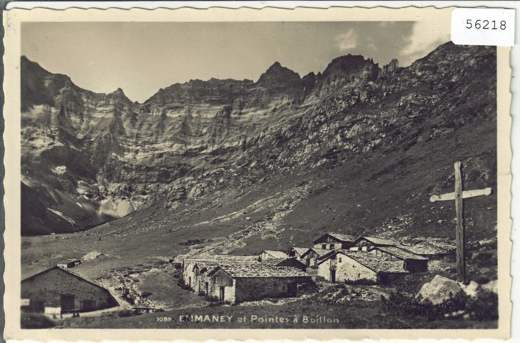 Cartoline postali: Emmaney et le Pointe a Bollion – Usato da Ettingen venduto da Kartenplanet