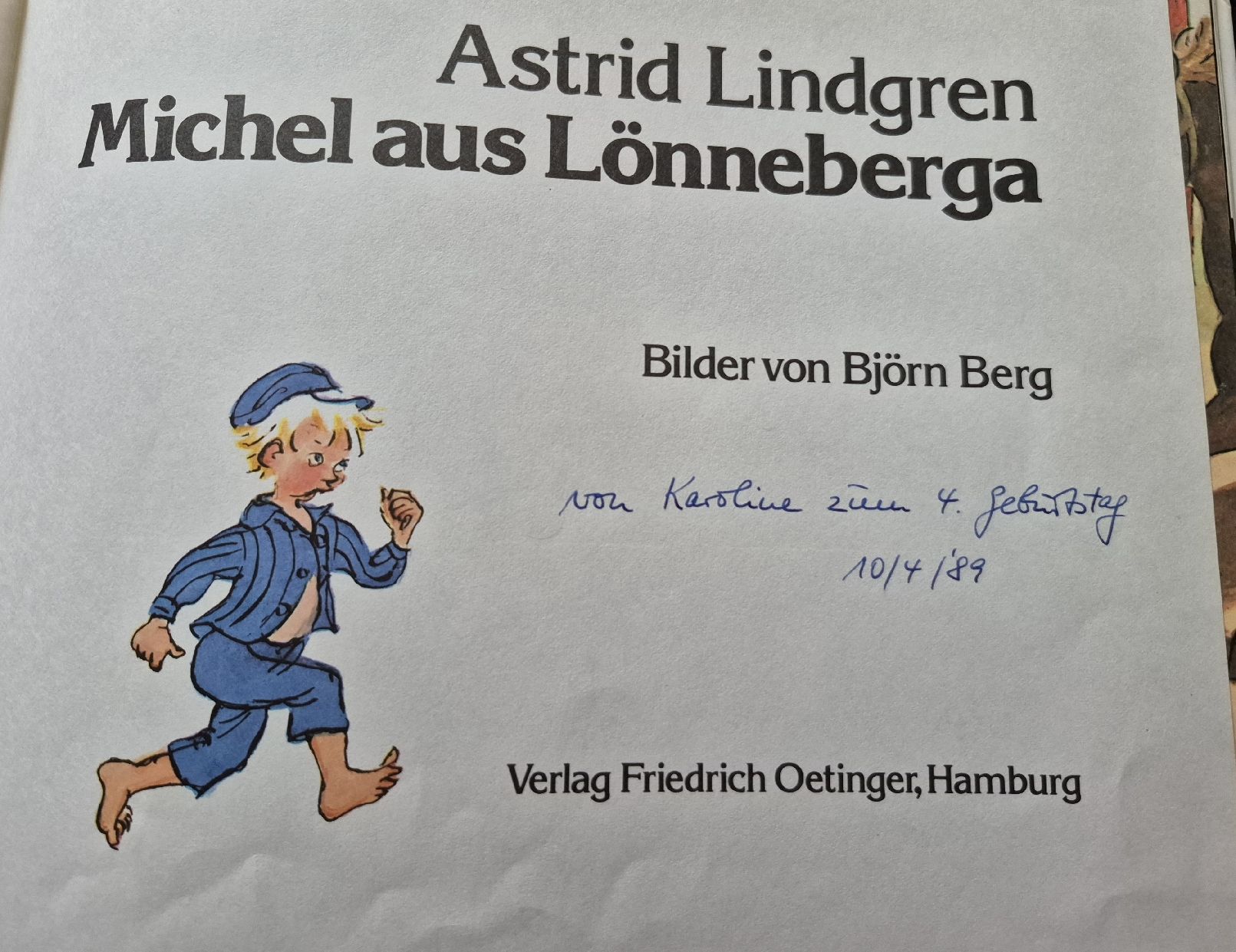 Libri: Astrid Lindgren Michel aus Lönneberga – Usato da Adliswil venduto da cha_fq9f 2