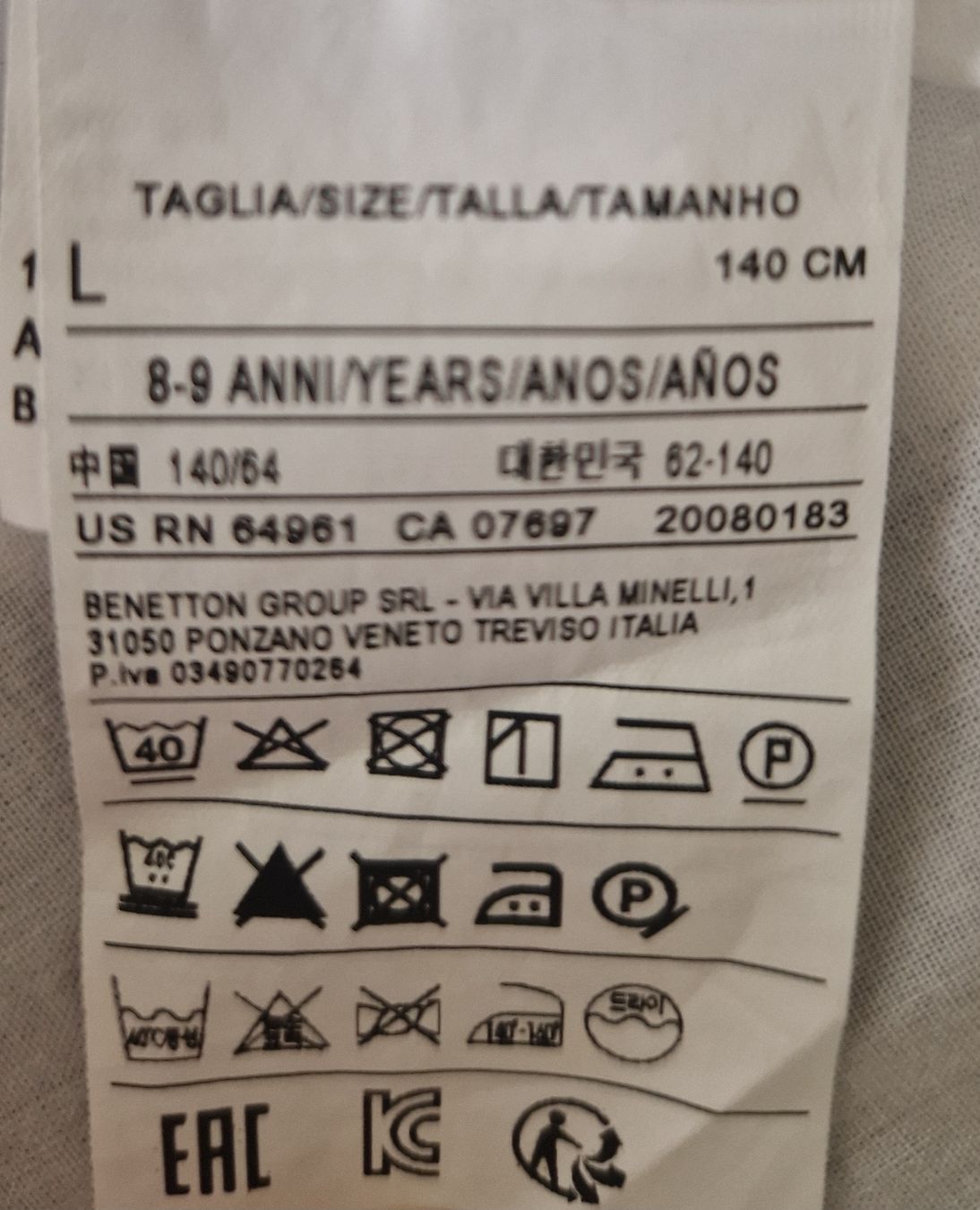 Benetton Blouses, T-shirts & Tops: Benetton Kinder Bluse  Weiss Gr. 140 / 8-9J – D'occasion à Muri b. Bern par rol_xtf8 3